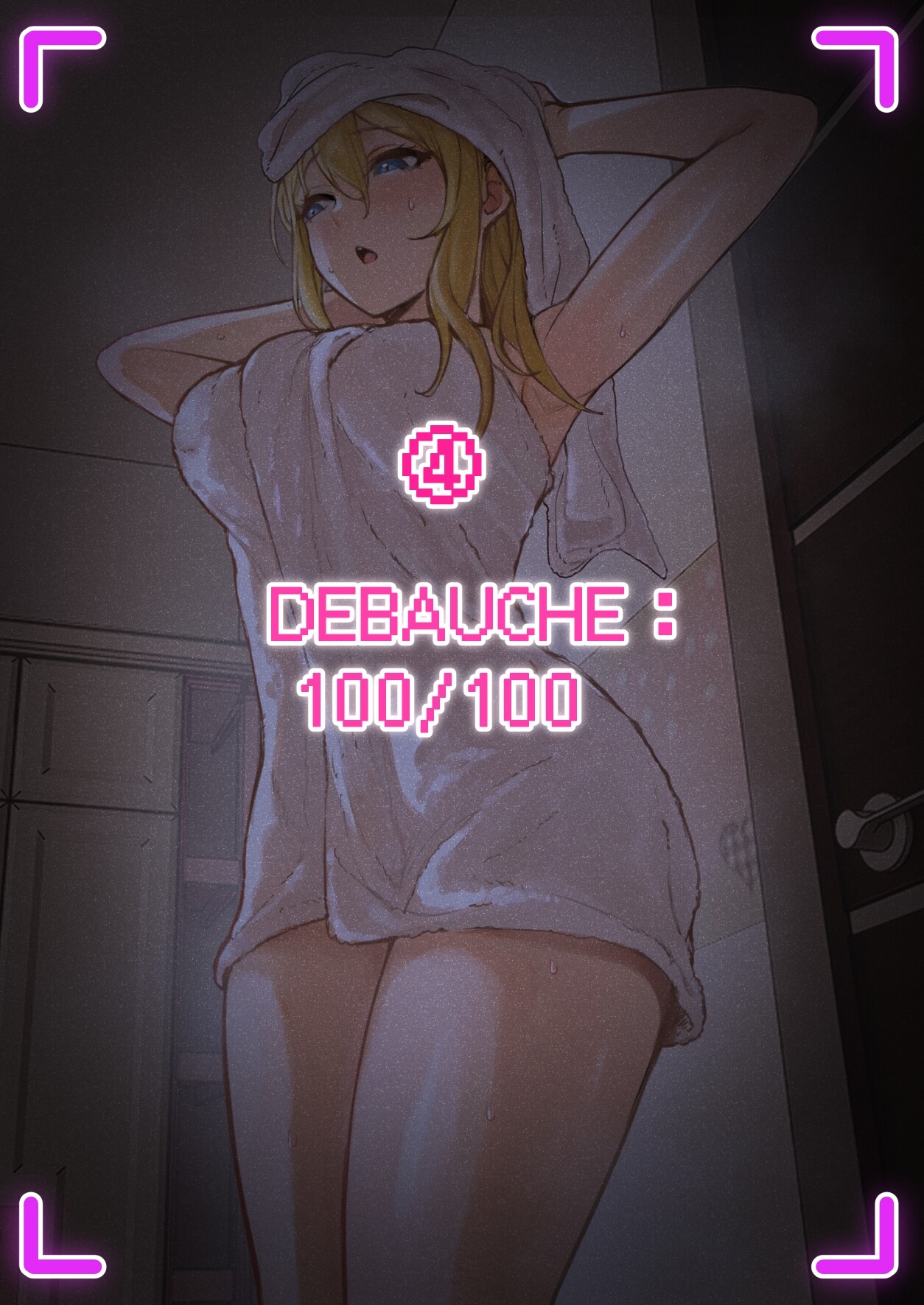 Hentai Manga Comic-My AR glasses can see various stats about my foster sister!?-Read-87